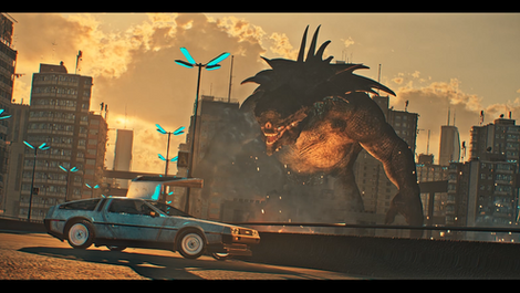 Unreal Engine 5, Short Film, Sci-Fi, Delorean