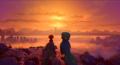 Swapped Netflix Film, Skydance Animation, Swapped Movie Poster, Academy Award Winner Michael B. Jordan, Juno Temple, Tracy Morgan, Cedric The Entertainer. Ollie and Ivy, Pookoo, Tree Wolf, Javan, Boogle.
