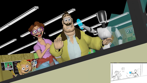 The Mitchells vs. The Machines Previs