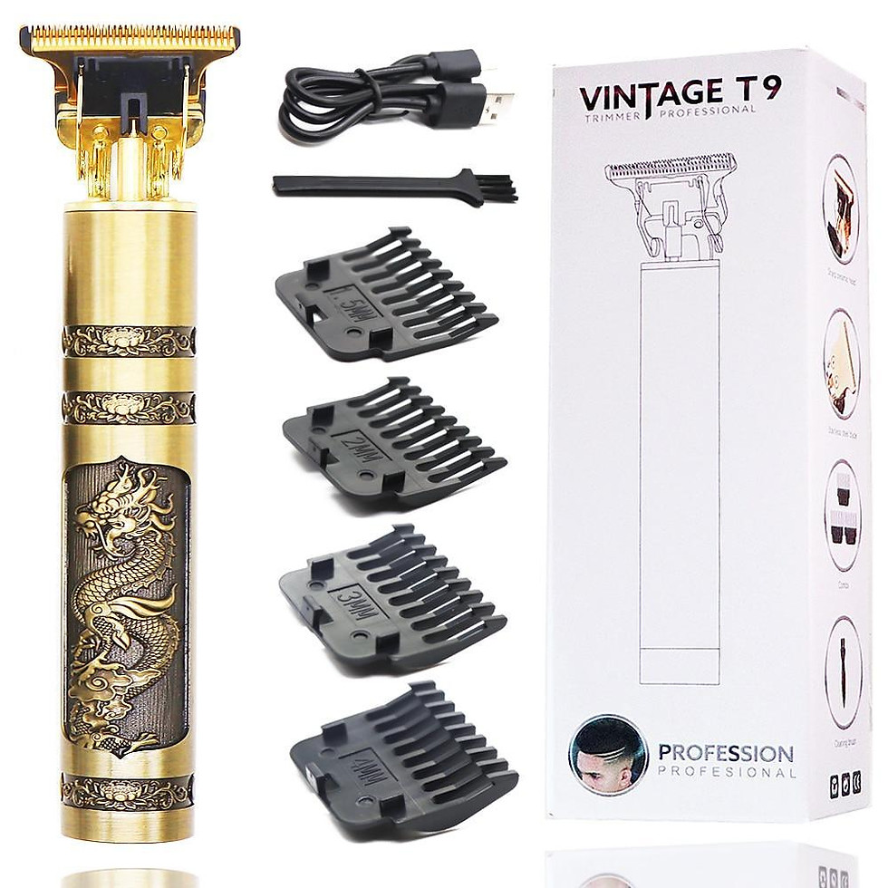 Miniatura: Máquina De Cortar Cabelo Para Barba Masculina Designer Aleatório Elétrico Profis