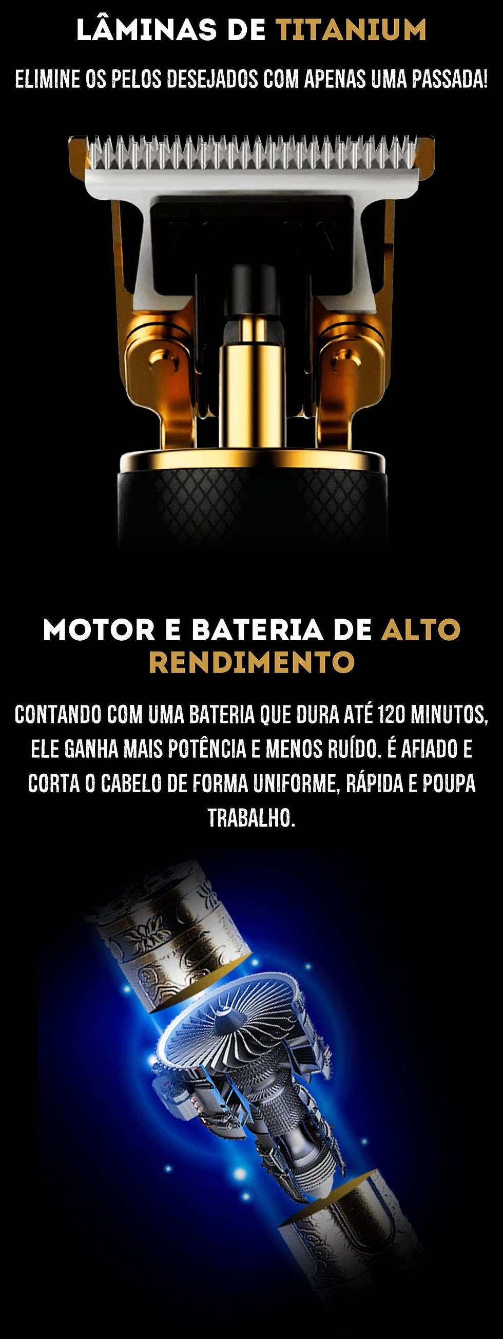 Miniatura: Máquina De Cortar Cabelo Para Barba Masculina Designer Aleatório Elétrico Profis