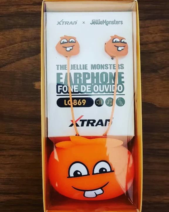 Miniatura: Fone de ouvido desenho cartoon infantil earphone lc-869