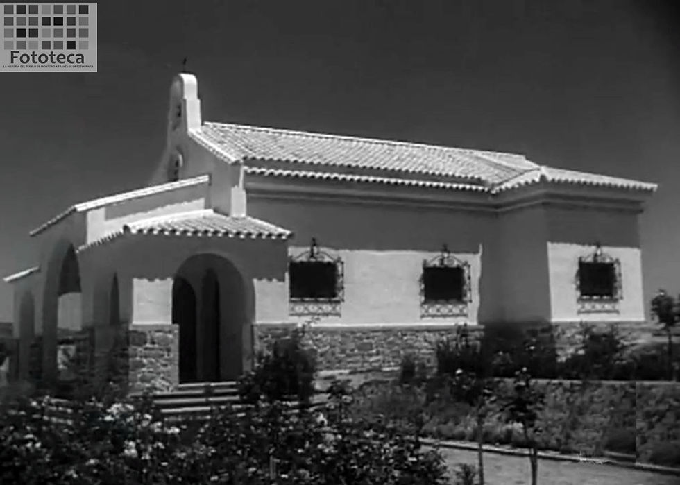 Iglesia de los Huertos en 1955