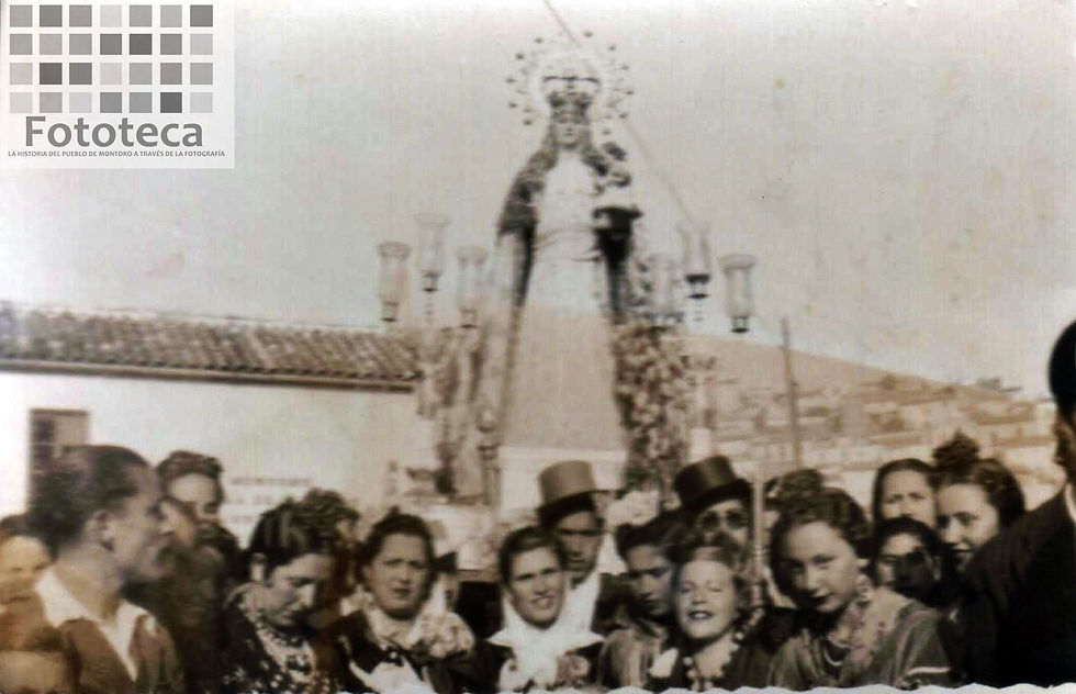Virgen de la Fuensanta años 40