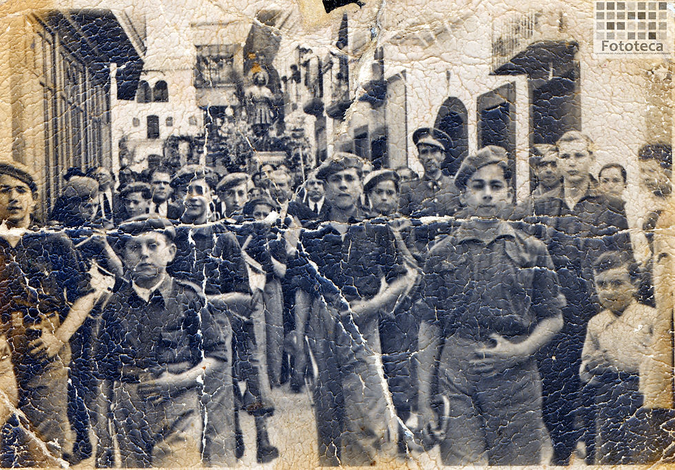 San Isidro Labrador, años cuarenta