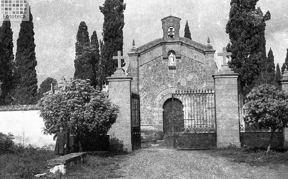 Capilla del cementerio, años 60