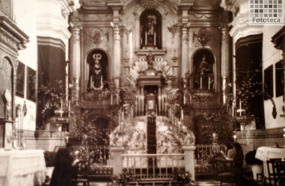Antiguo retablo Iglesia del Hospital