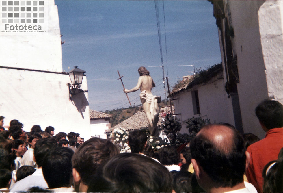 Resucitado entrando a Santiago