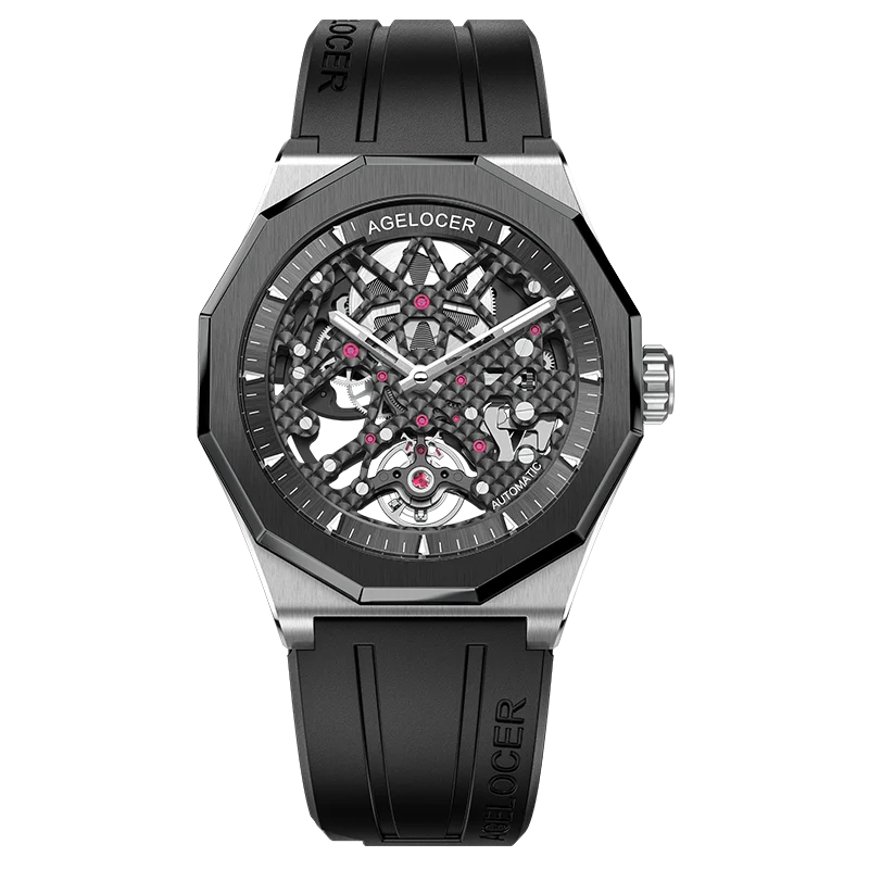 automatic skeleton watch