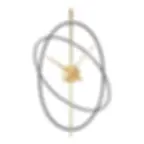 modern minimalist clock, OrbitArt wall clock, minimalist wall clock,contemporary wall clock,modern home clock, designer clock