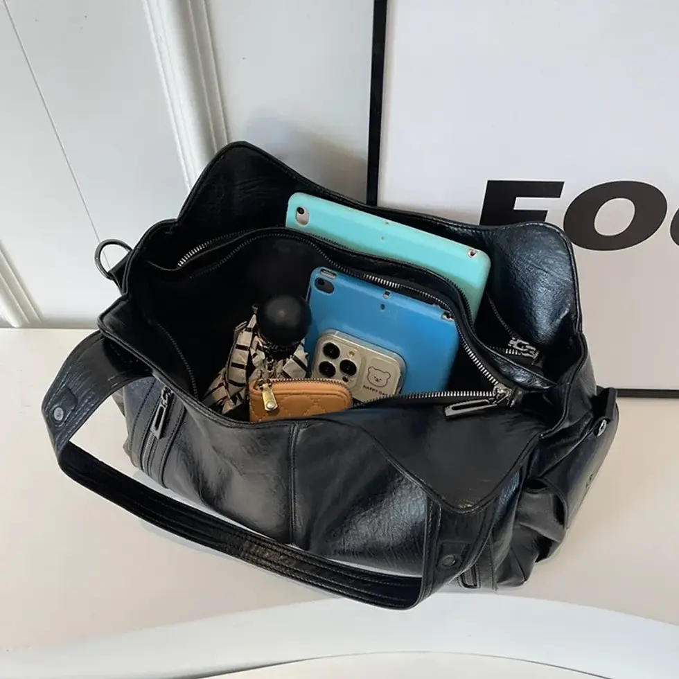 Thumbnail: Soft Interior Compartment Shoulder Bags 2026 High Quality | UK Boutique