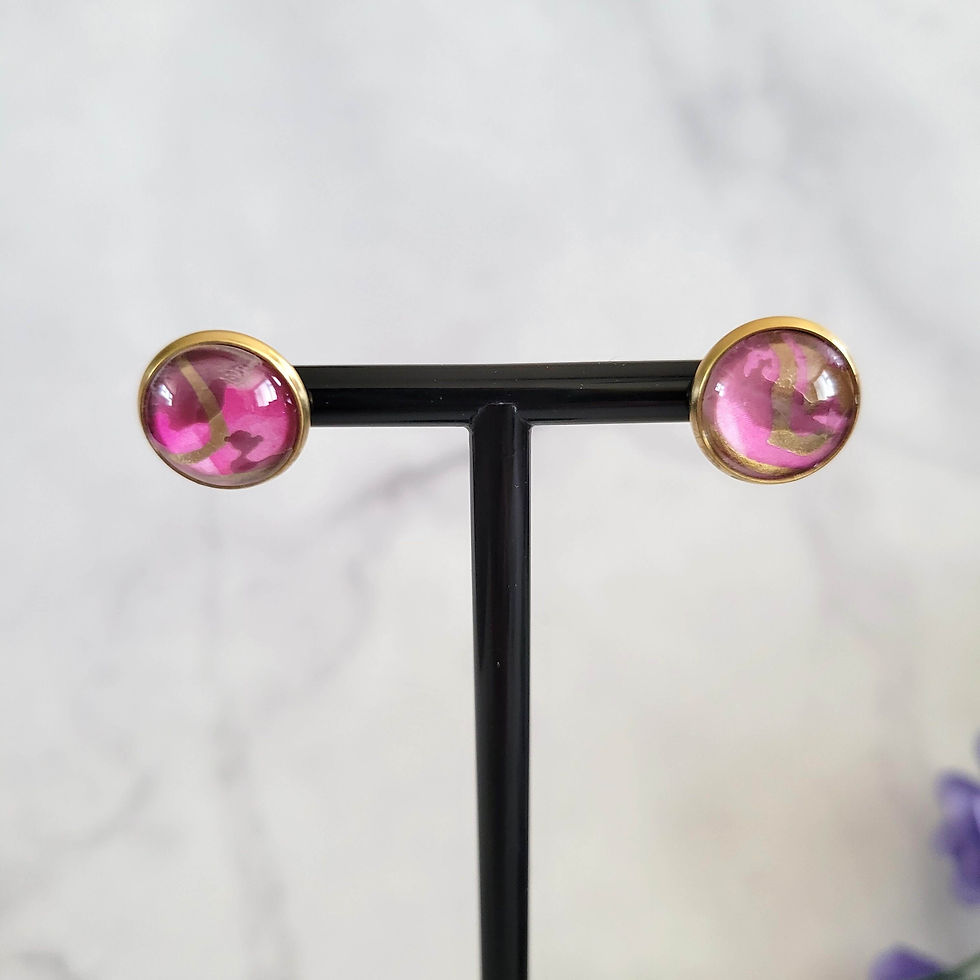 boucles vues sur un présentoir