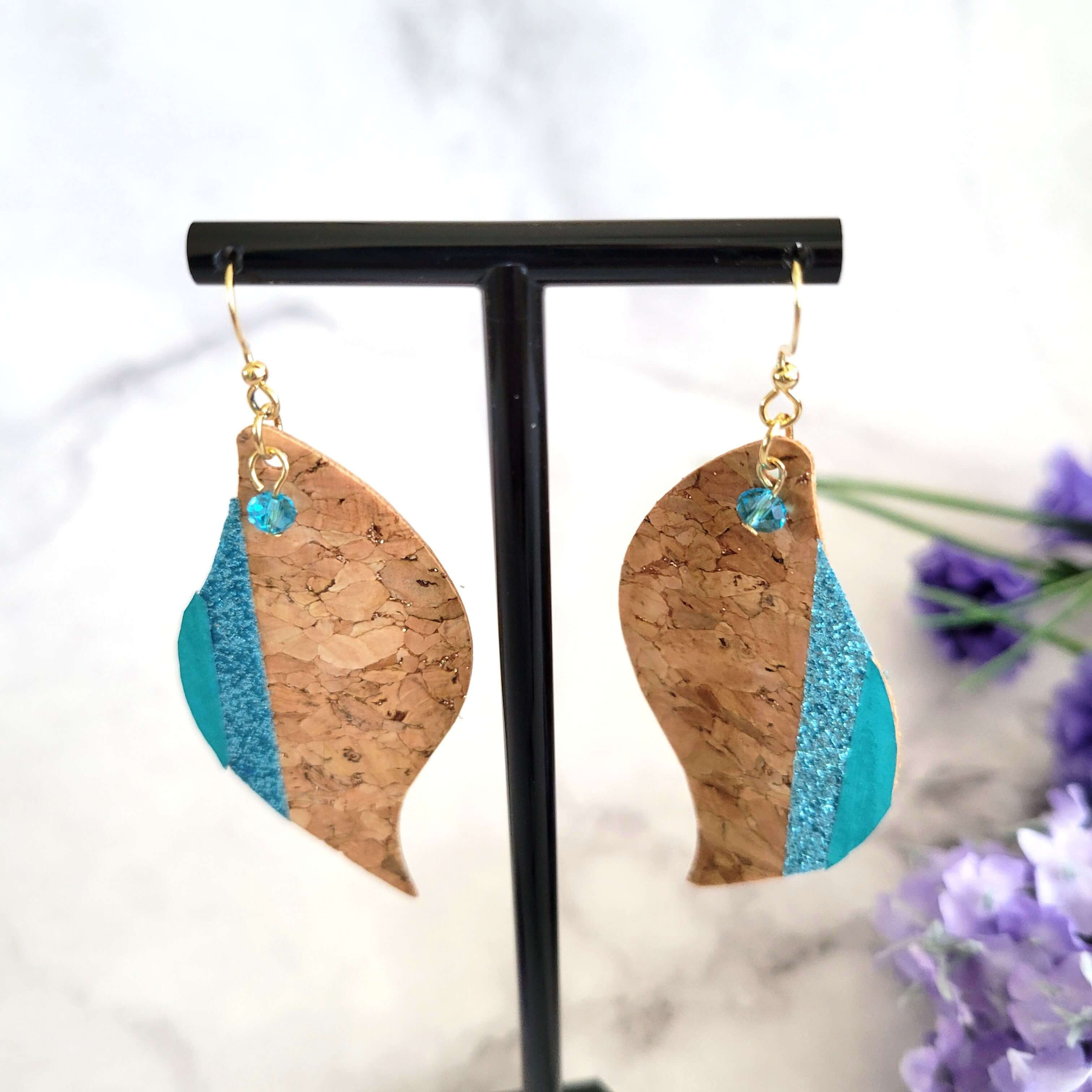 boucles sur un présentoir