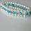 Thumbnail: Elastic Pearl Bracelet (Blue)
