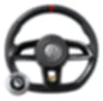 Miniatura: Steering Wheel VW Golf Jetta Mk3 Black Mk7 Style