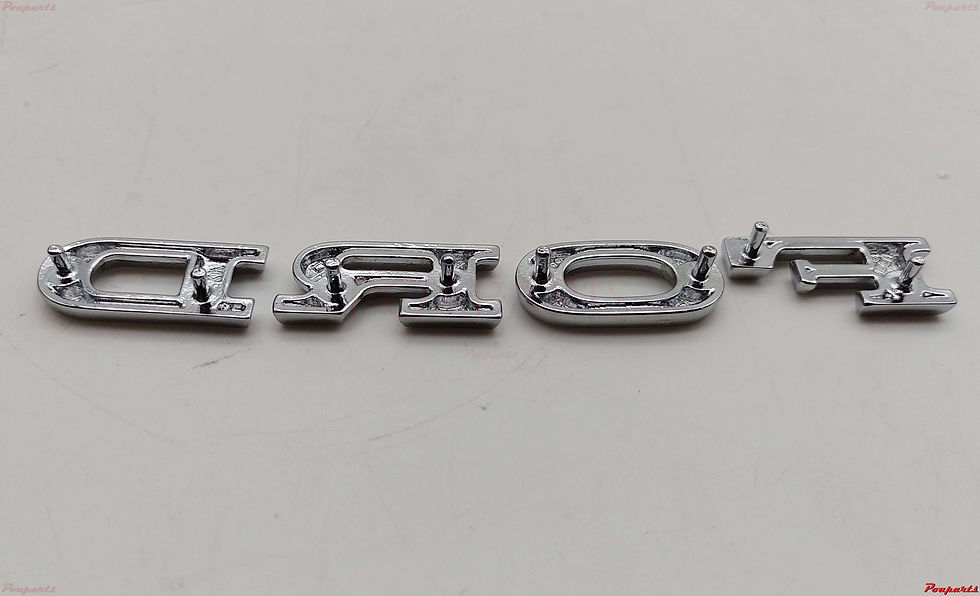 Miniaturbild: EMBLEMA FORD CORCEL 73/77 CAPÔ TAMPA TRASEIRA LETRAS
