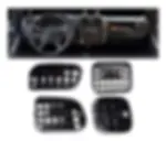 PAIR Central Air Vent Outlet FOR ISUZU HOMBRE 98 - 00 S10 BLAZER BRAZIL