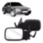 Ford Escort pair Wing Mirror Mk4 side exterior left + right