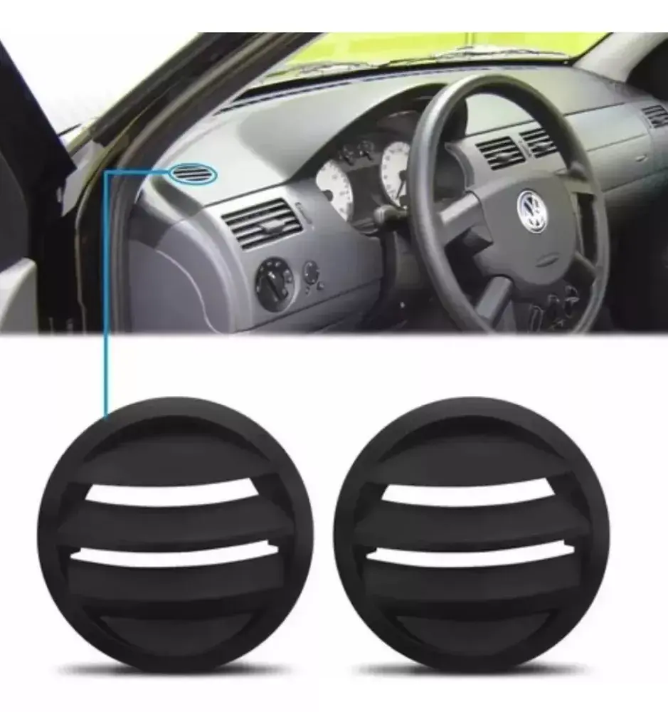 Miniatura: VOLKSWAGEN GOL G3 SET DASH AIR VENT GRILL COLOR BLACK