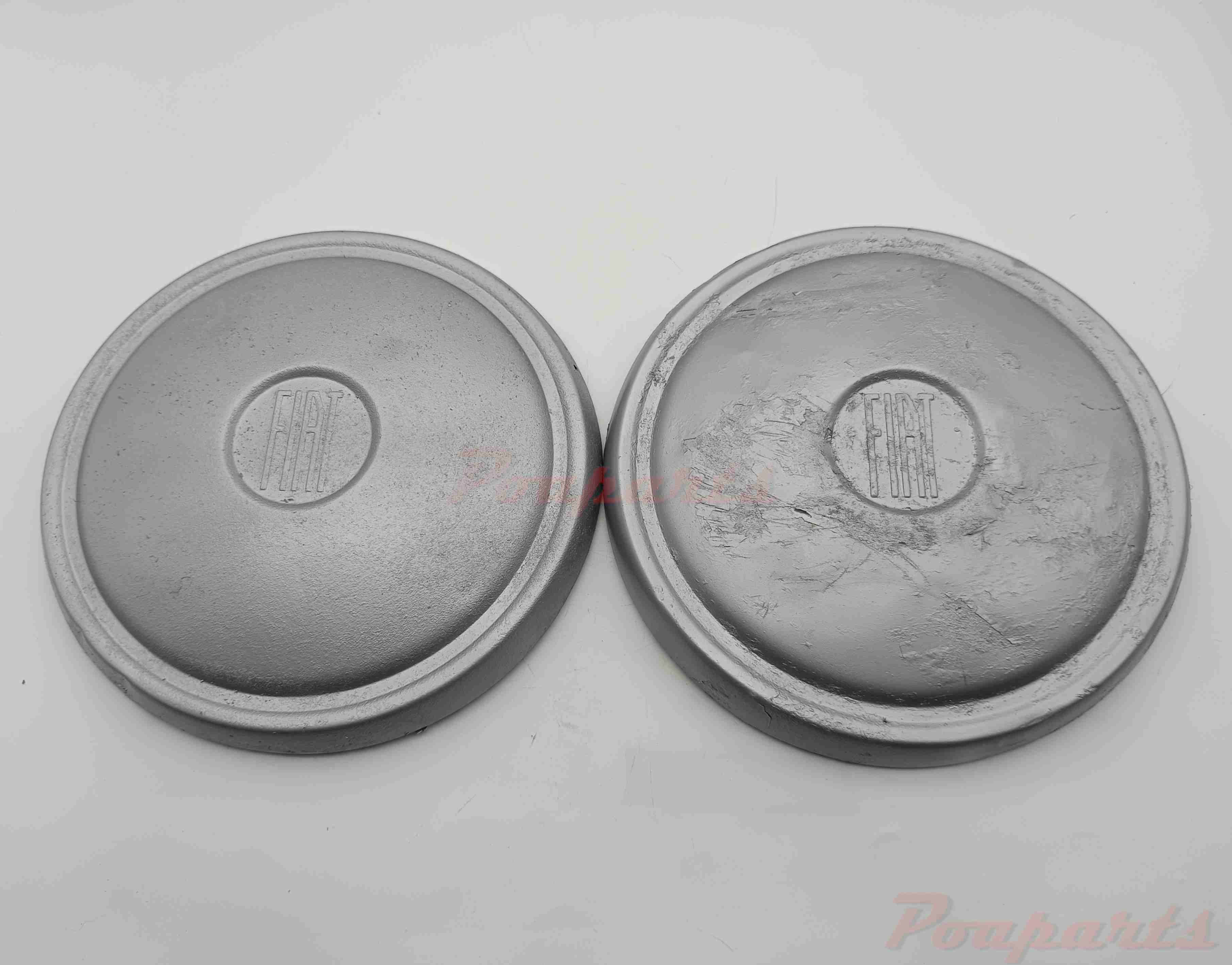 PAR CALOTAS ORIGINAIS FIAT 600 ARO 12