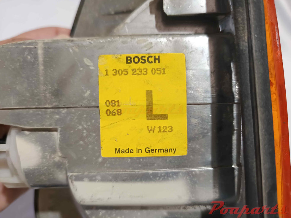 Miniatura: Pisca Dianteiro Esquerdo Original Bosch Mercedes W123