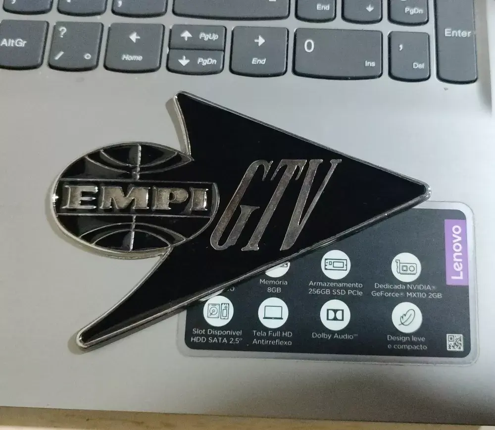 Volkswagen EMPI GTV Emblem volky vw bus t1 t2 bug beetle escarabajo vocho