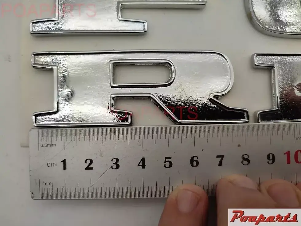 Thumbnail: 1970 1971 1972 FORD TRUCK HOOD EMBLEM LETTERS NEW