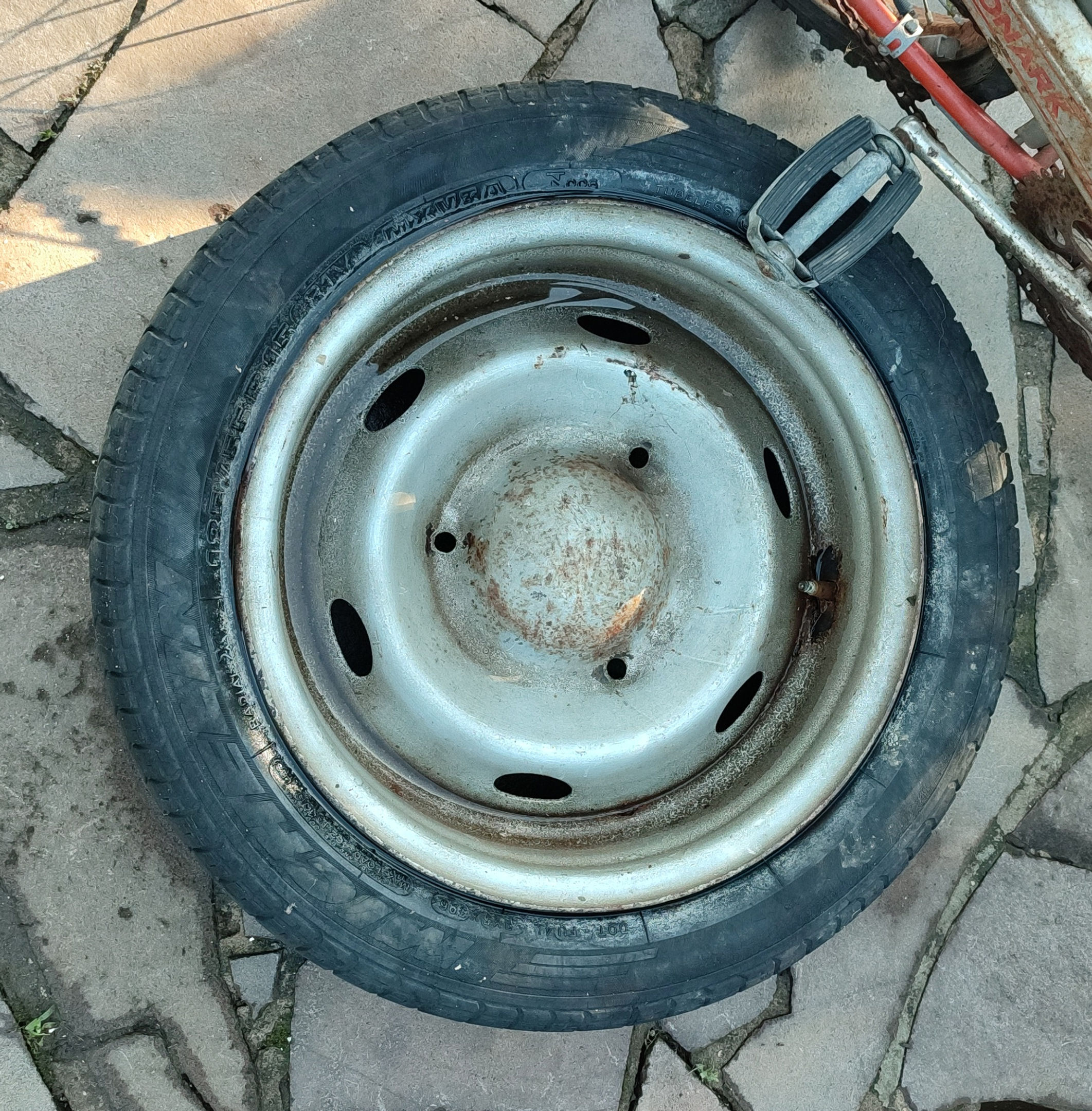 RODA ORIGINAL CITROEN 2CV 3CV