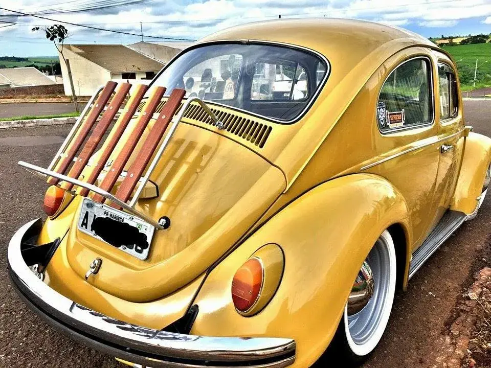 Miniatura: VW REAR RACK WOOD SLATS VOLKSWAGEN T1 BUG 1949-1977 SUPER BEETLE 1971-77