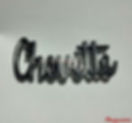 Miniatura: Emblema Manuscrito Metal Premium Chevette