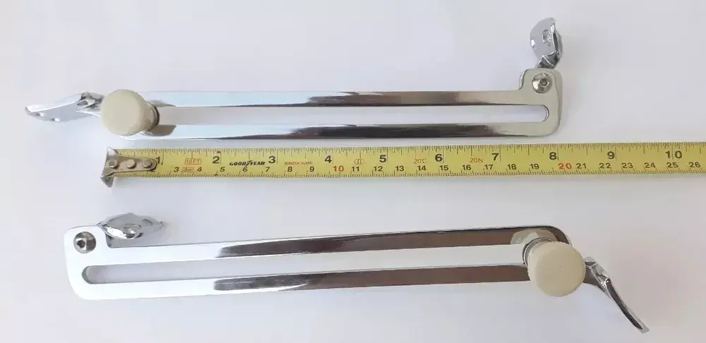 VOLKSWAGEN VW BUG BEETLE Safari Pop Out Side Window Latch Extension pair