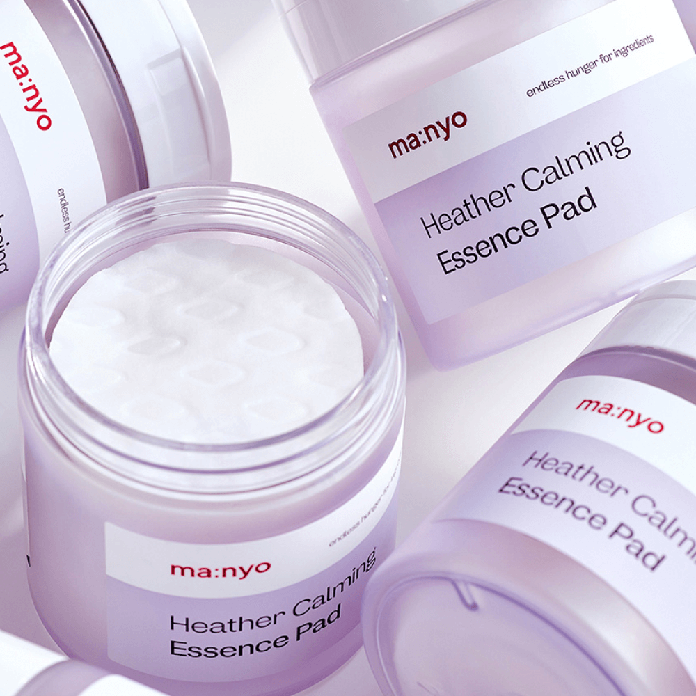 Manyo Heather Calming Essence Pad Успокаивающие пэды от воспалений