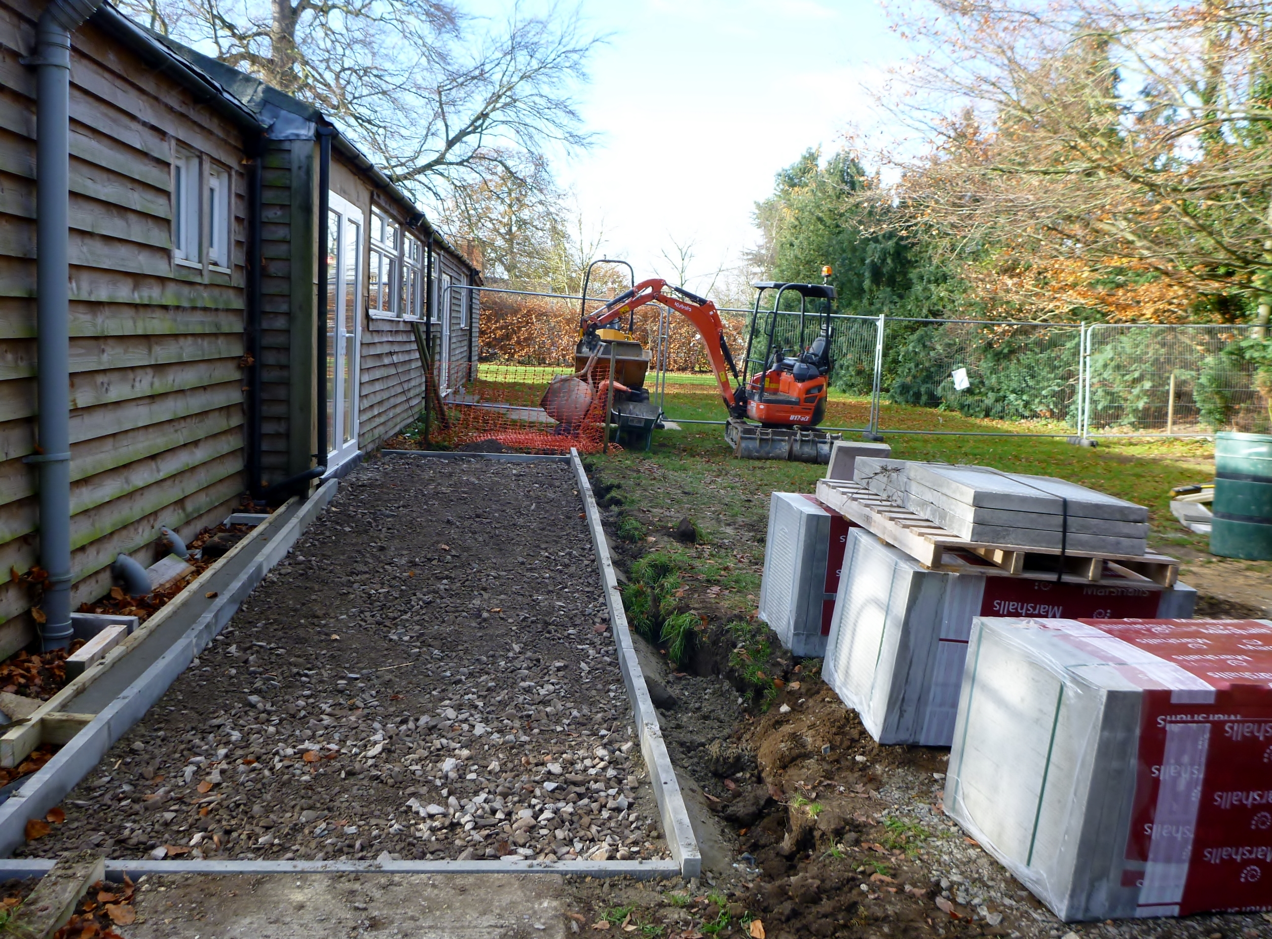 Nov 2017 New ramp access to hall