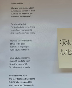 Sutton competitions 2025 poetry adults 1st prize