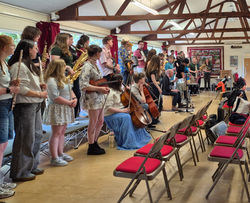 Folk Ensemble rehearsal