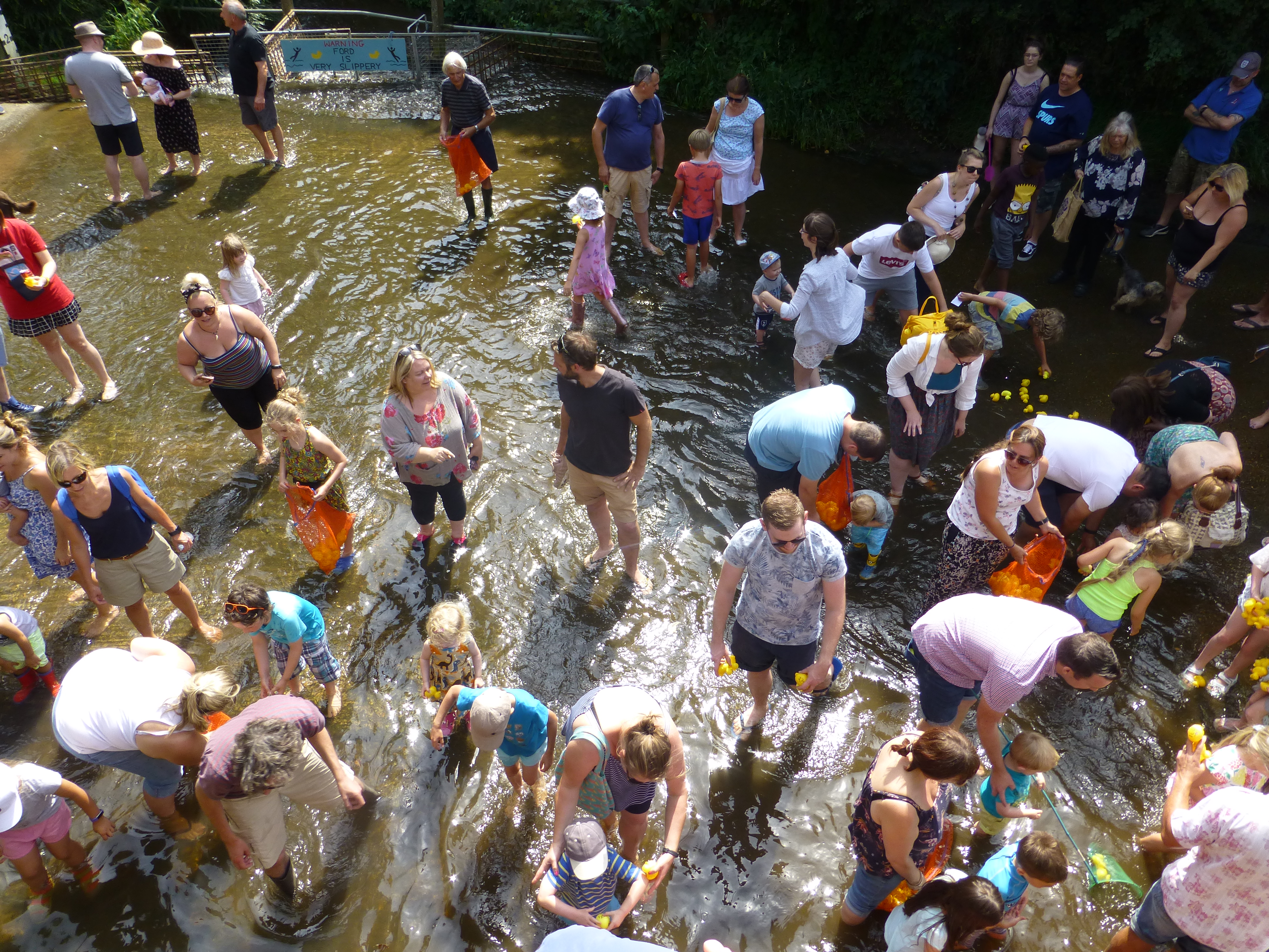 July 2018 Sutton duck race
