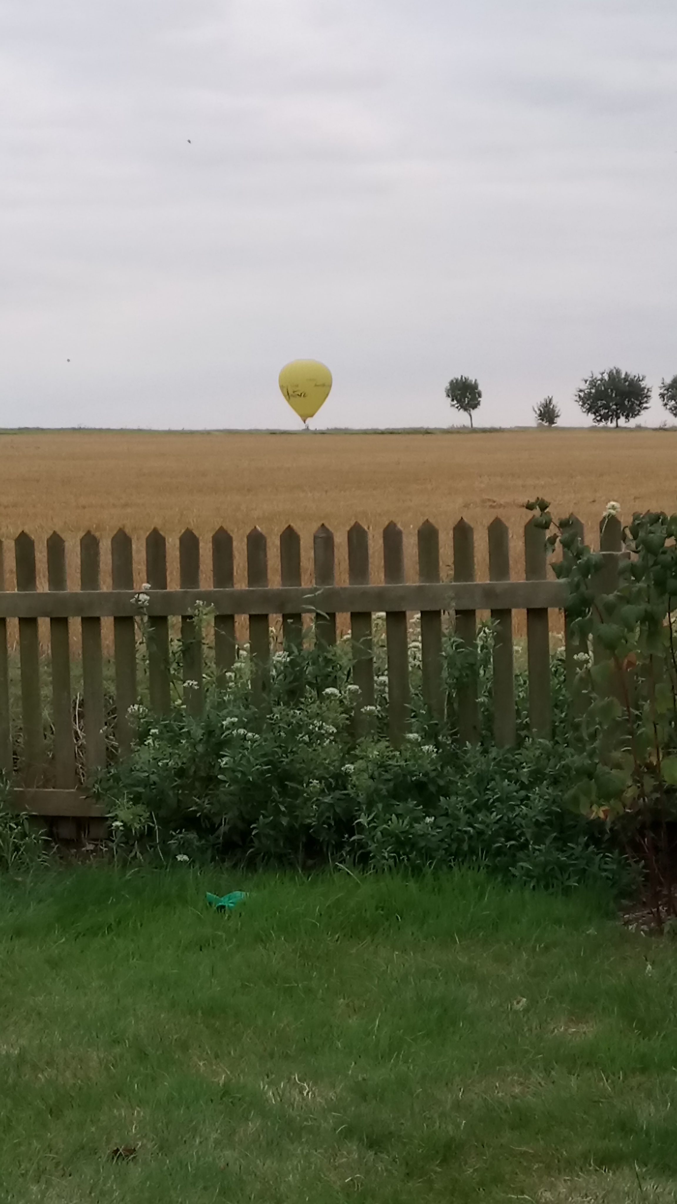 2017 Hot air balloon over Sutton