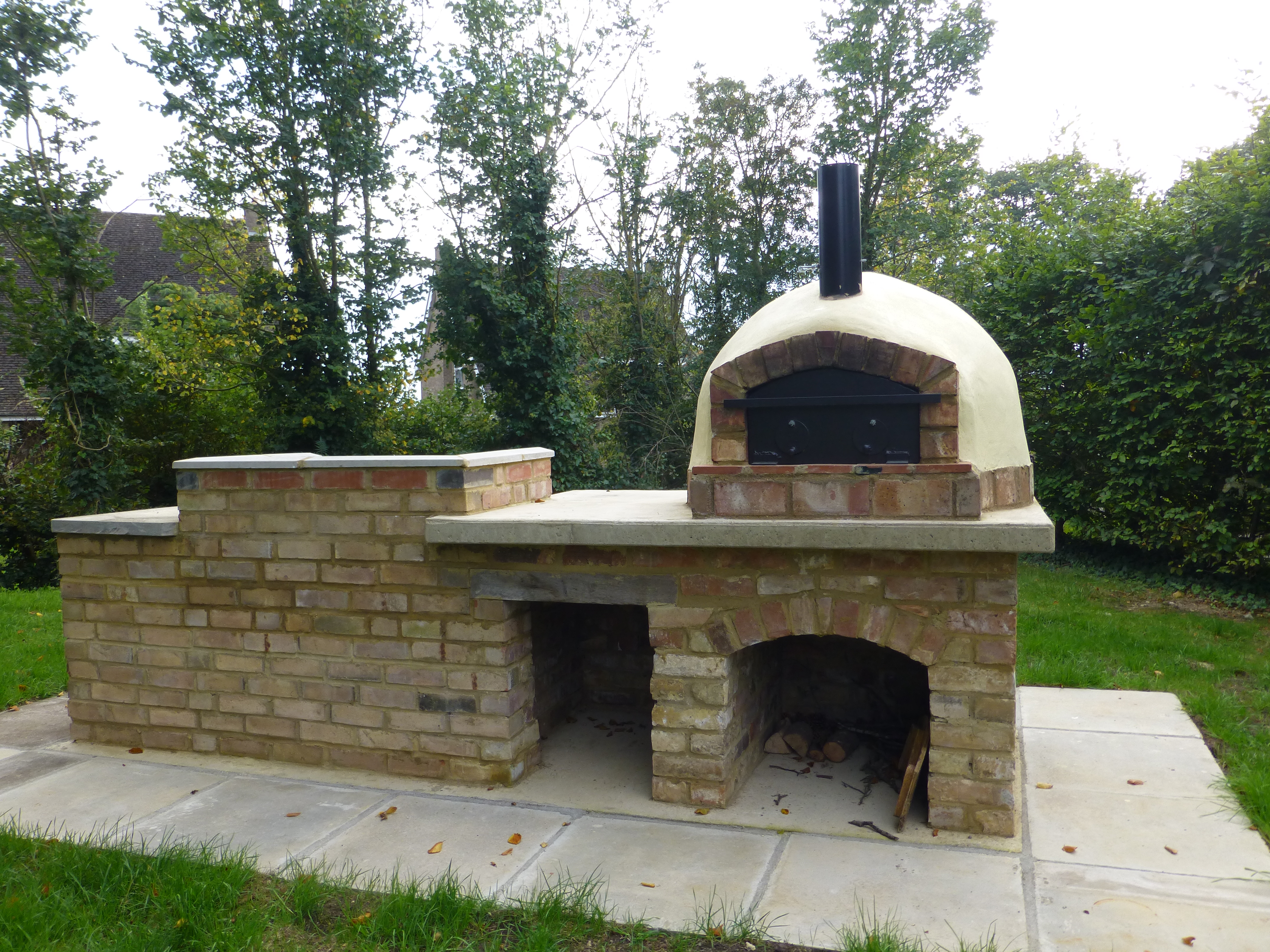 2017 new pizza oven and BBQ