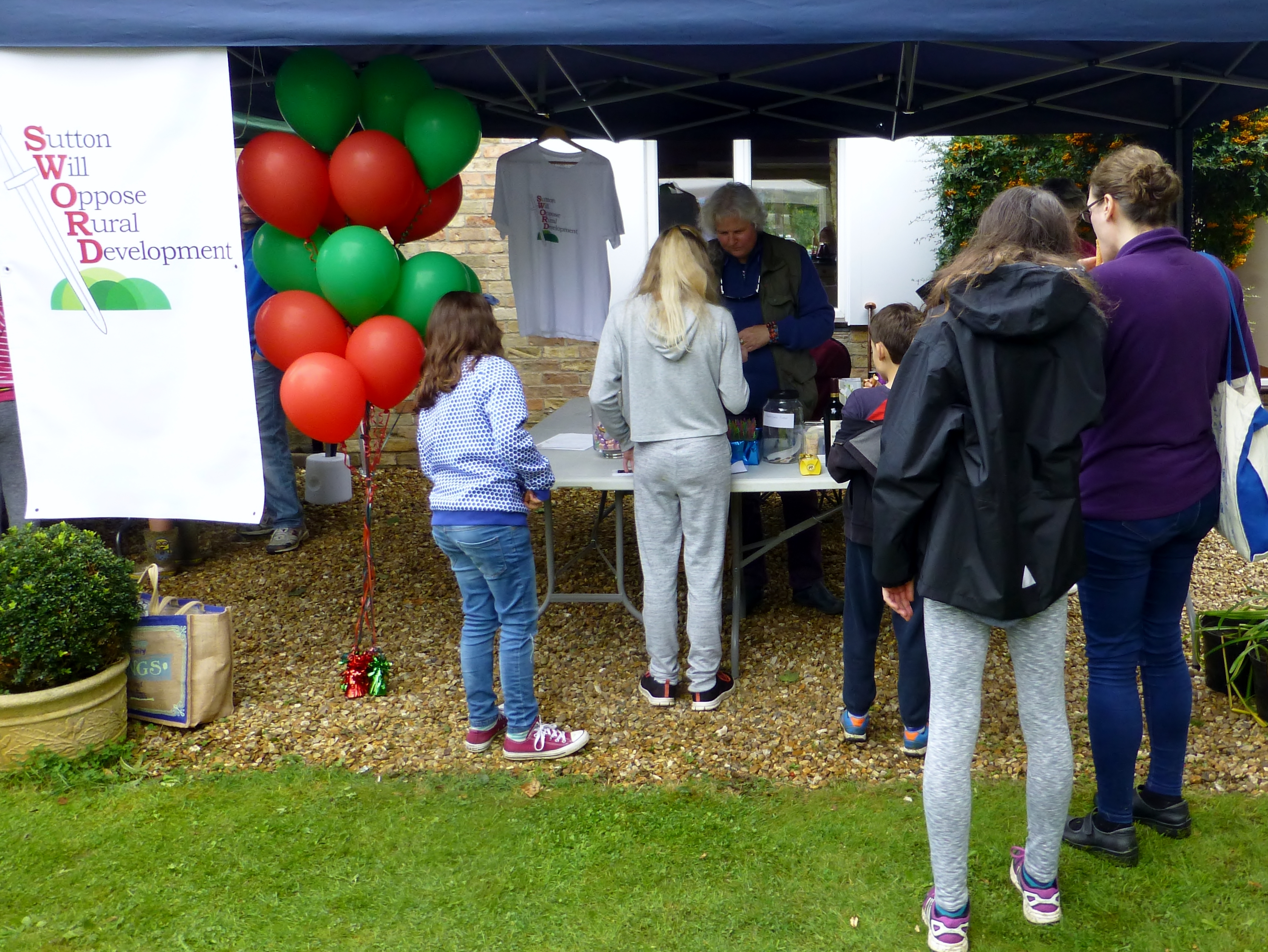 2017 SWORD stall at flower festival