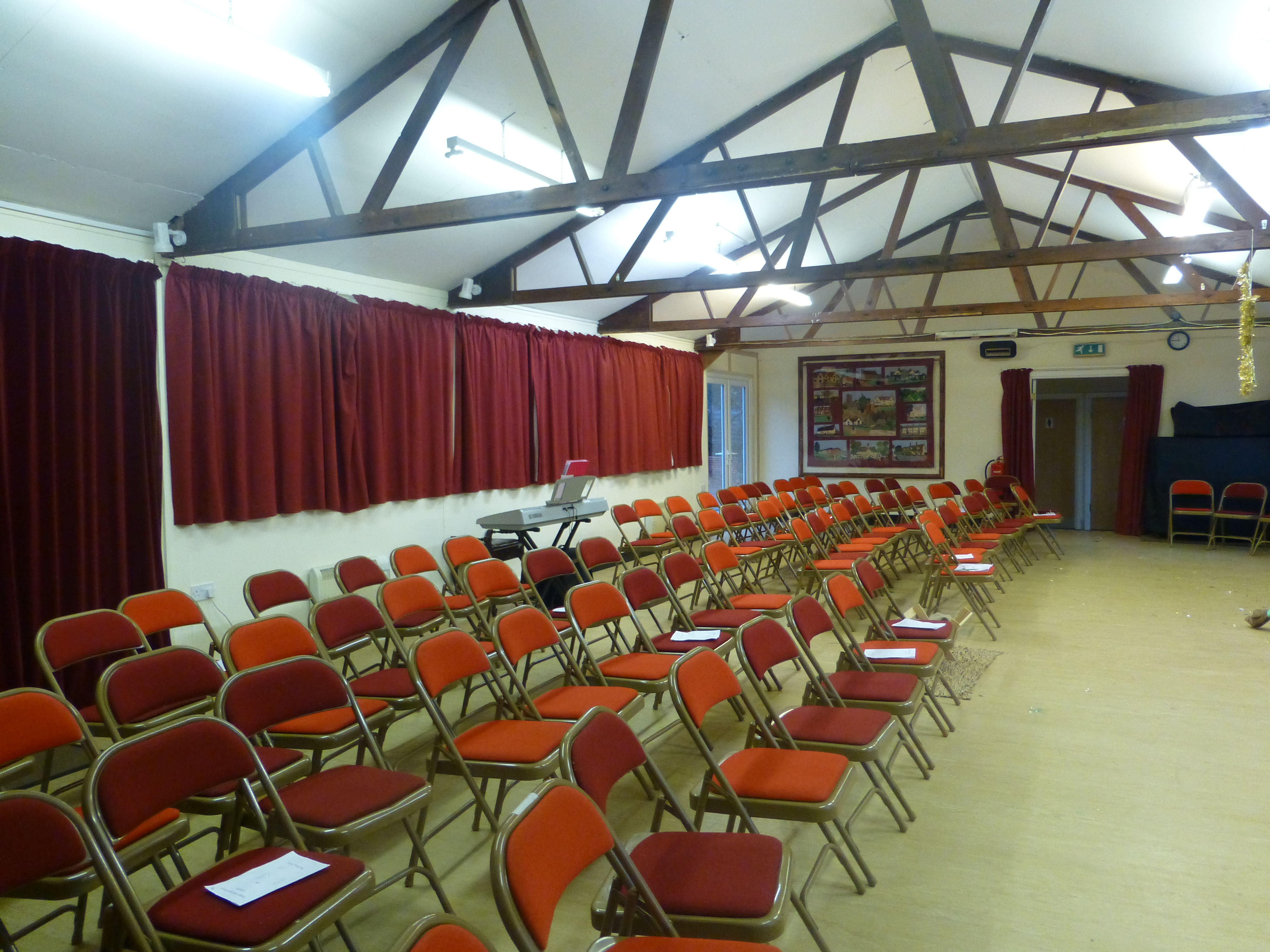 Dec 2018 Hall ready for school conce