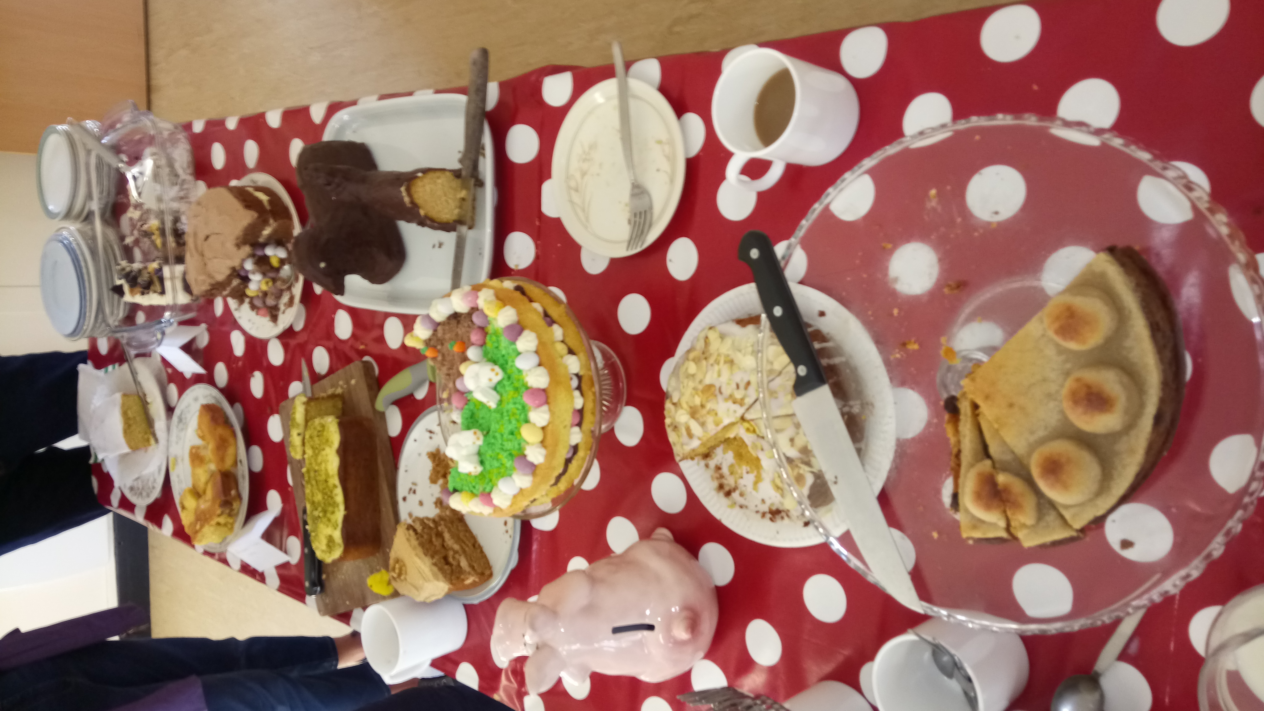 Coffee morning cakes