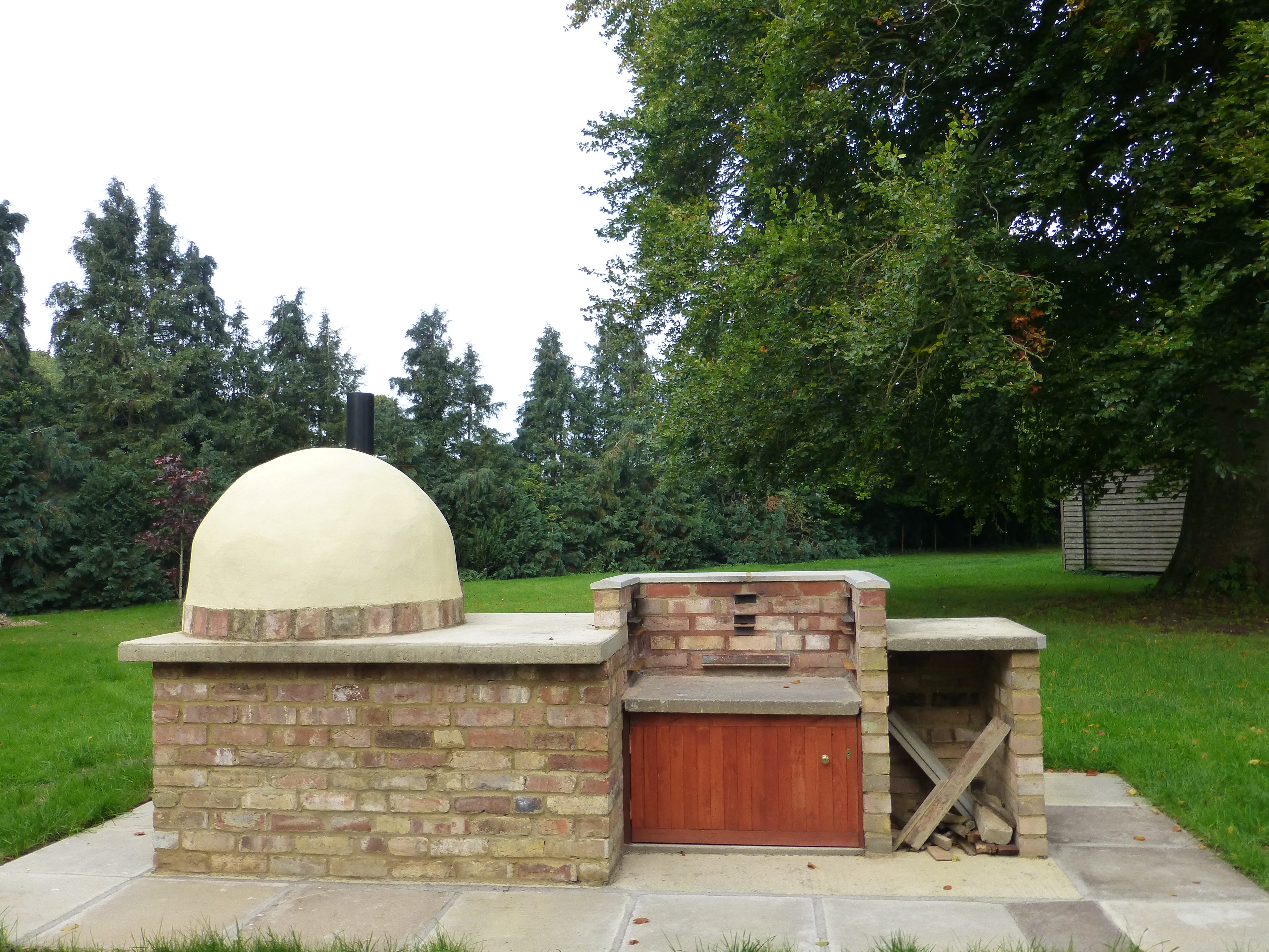 2017 new pizza oven and BBQ
