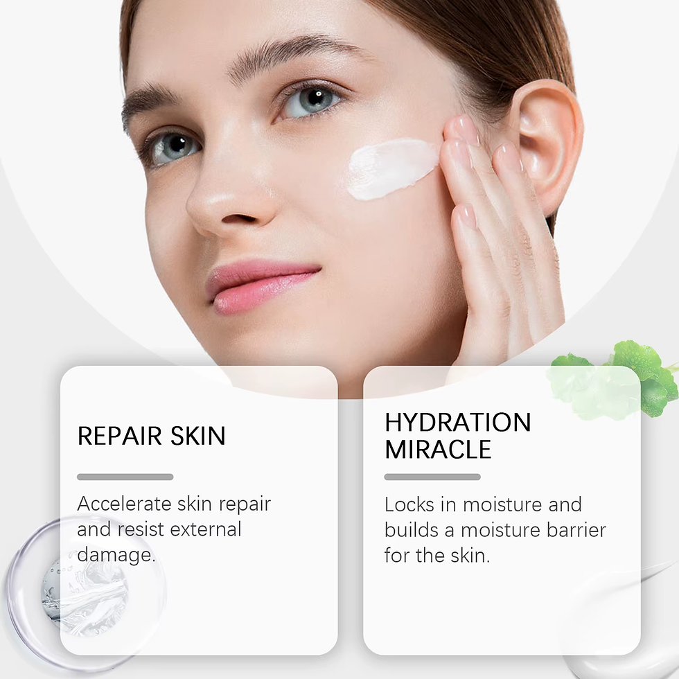 Thumbnail: Centella Serum Rejuvenating Brightening Facial Skin Pores Repair Redness Moistur