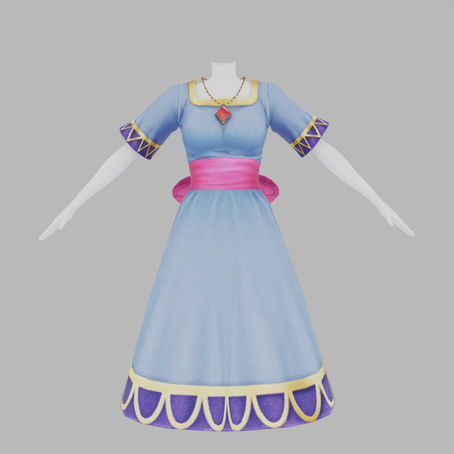 GB (CC For TS4)  - Marin Dress From Hyrule Warrior Game