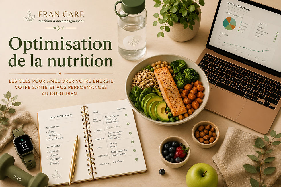 Optimisez votre nutrition avec Fran Care