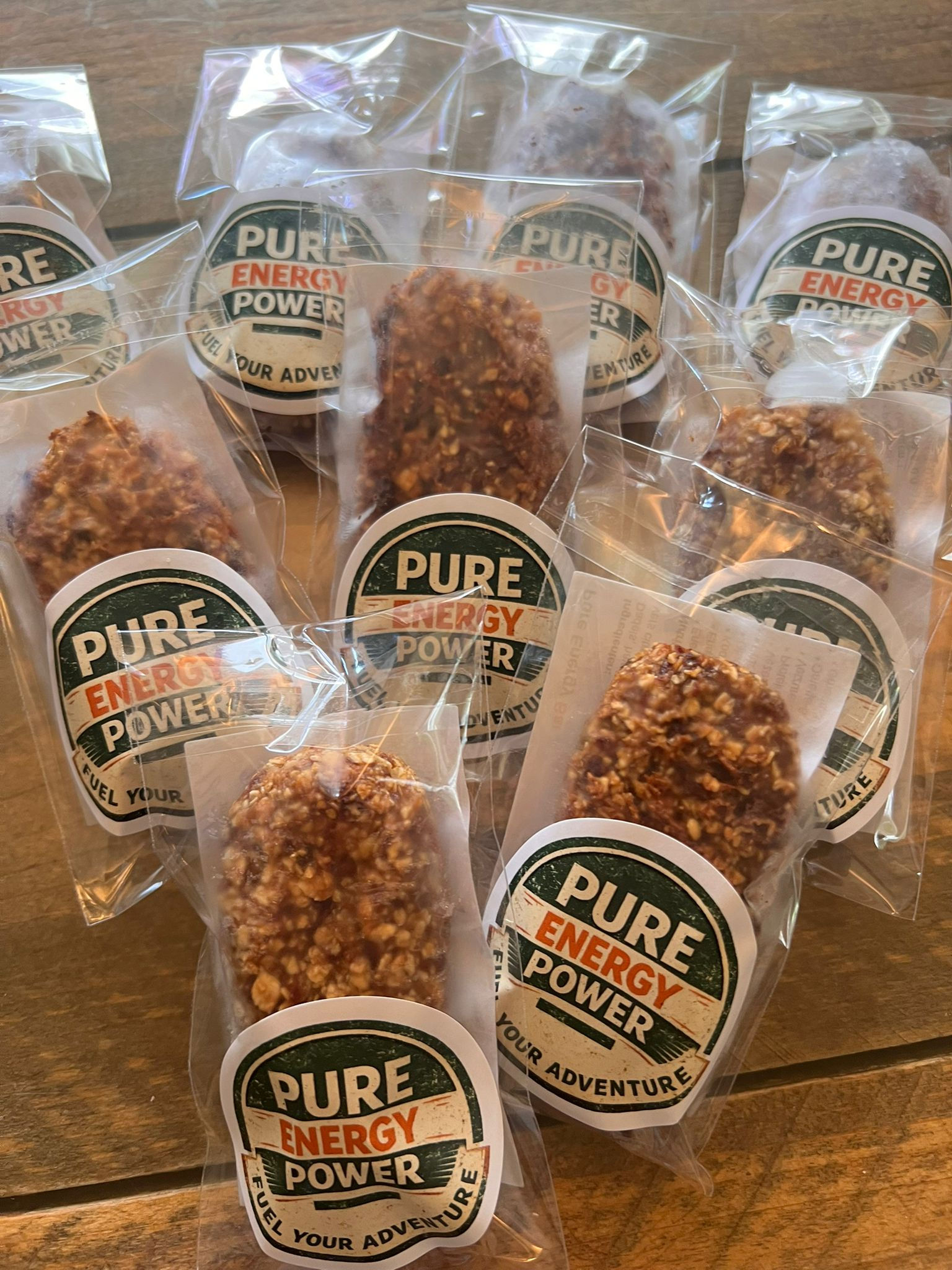 BOX PURE ENERGY: 50g BAR - 20 stuks + 5 gratis