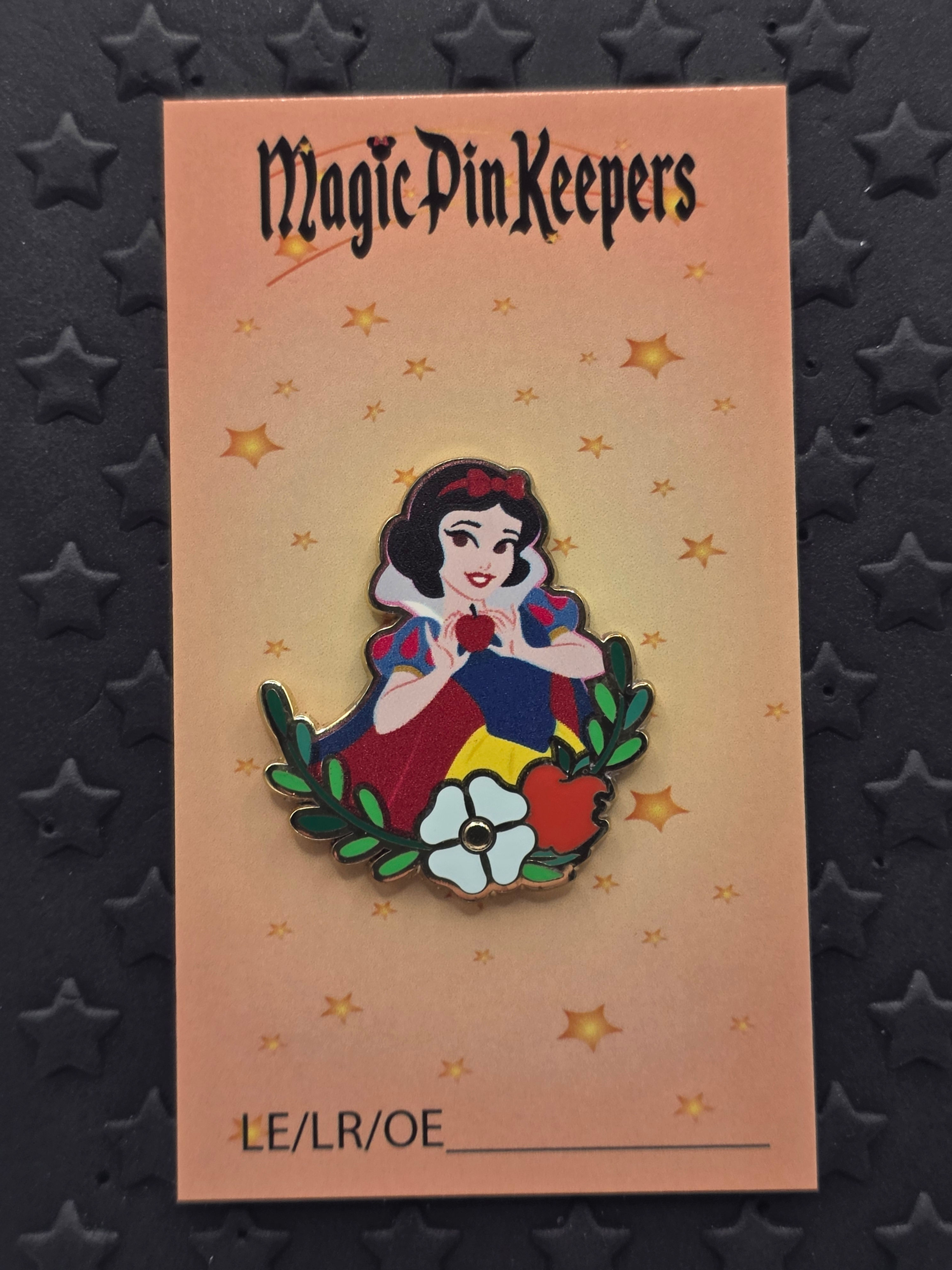HKDL - Snow White - Princess Booster 1 - Disney Pin