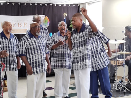 Male Chorus Performs at Bishop Lee Reeves Anniversary