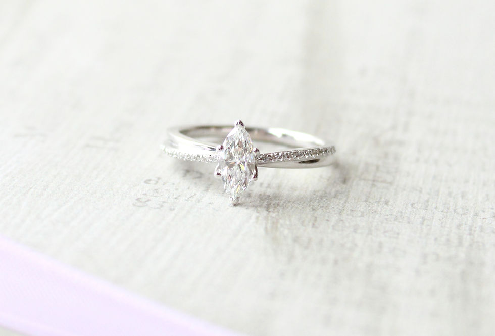 Canadian mined diamond engagement rings