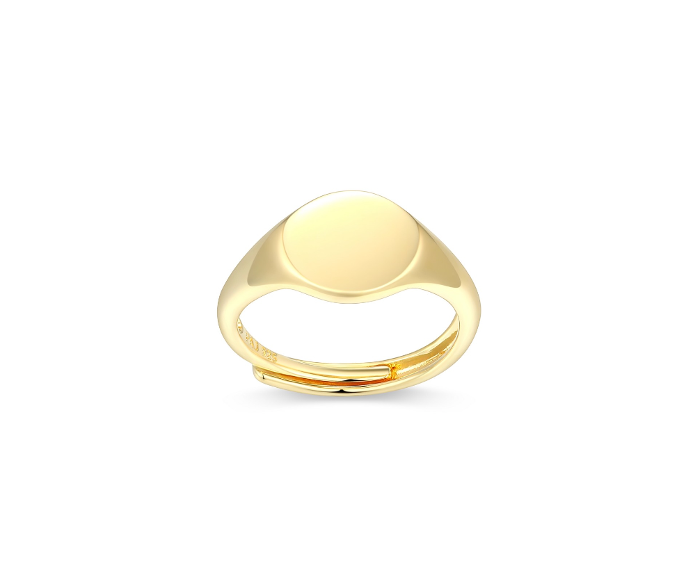 REIGN: S/S G/P SIGNET RING